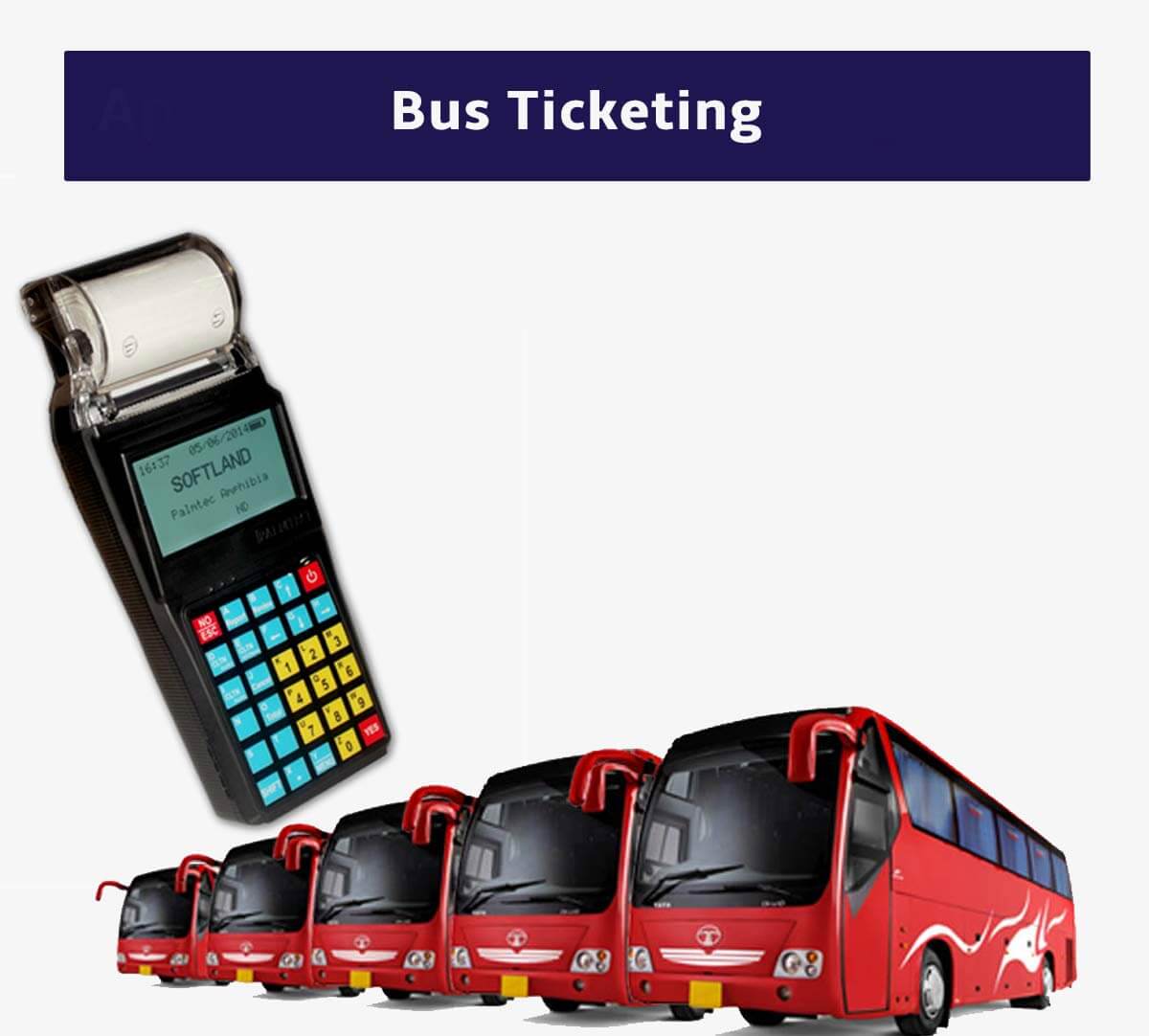 bus ticketing ticket system machine payment handheld buses receipt card govt corporation transport india printer device